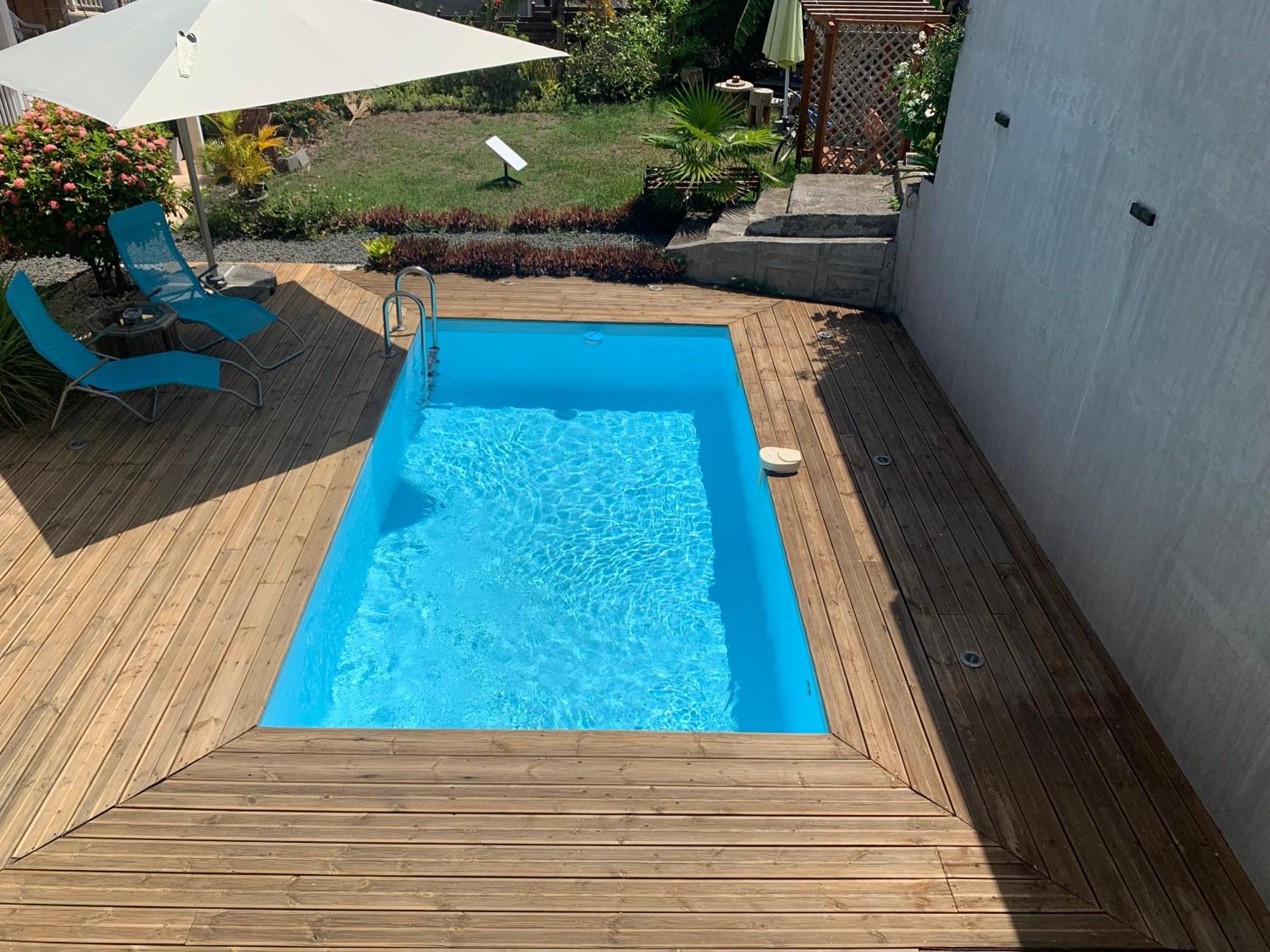 Bas De Villa De 3 Chambres Et Spa Vieux-Habitants Buitenkant foto